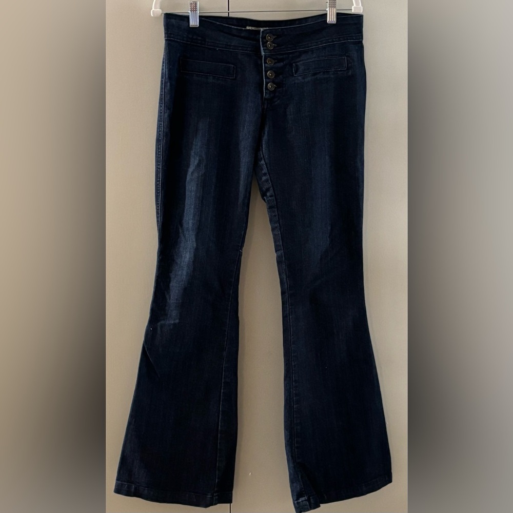 YMI Dark Blue Flare Jeans
